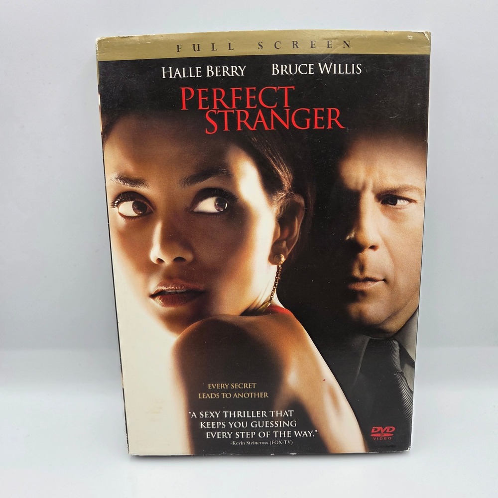 Perfect Stranger DVD Halle Berry Bruce Willis Full Screen Thriller Movie DVD-15